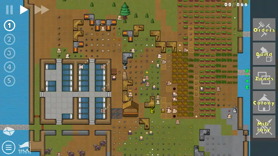 Going Deeper! — managing a settlement carved into the dark