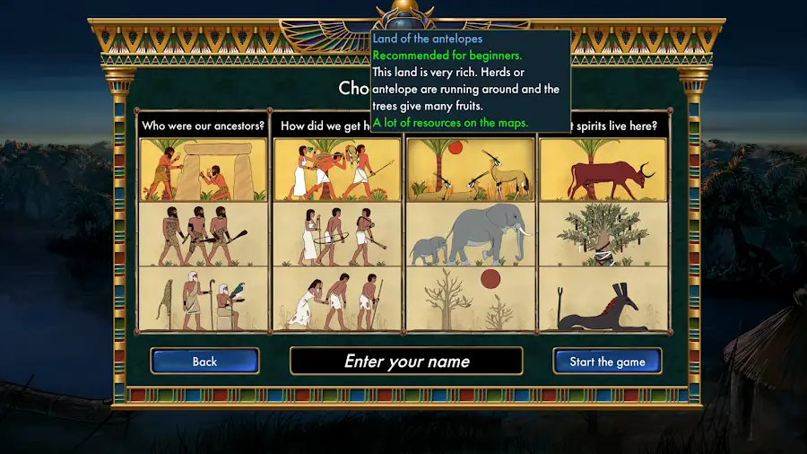 Predynastic Egypt — expanding the tribes of the Nile with event choices